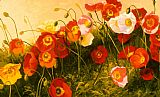 Famous Poppies Paintings - Poppies In Celebration
